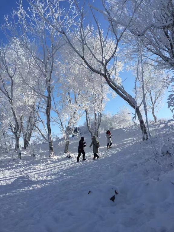Songhua Lake Qingshan Snow View Apartment Csilin Kültér fotó